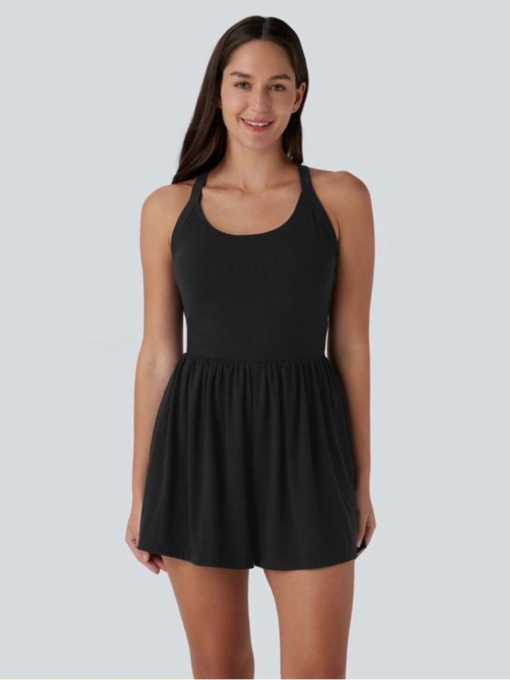 HALARA Pocket 2-in-1 Romper-Easy Peezy